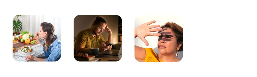 lifestyle changes to prevent dark circles