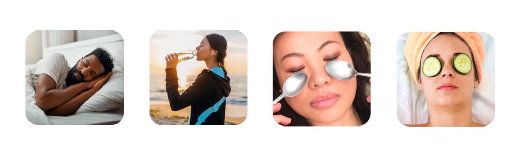 simple tips to remove dark circles